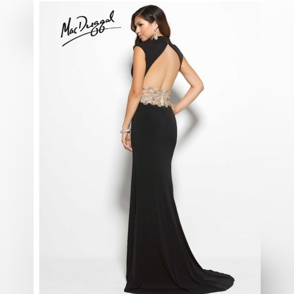 Mac Duggal Evening Dress Size 8 - Picture 2 of 2